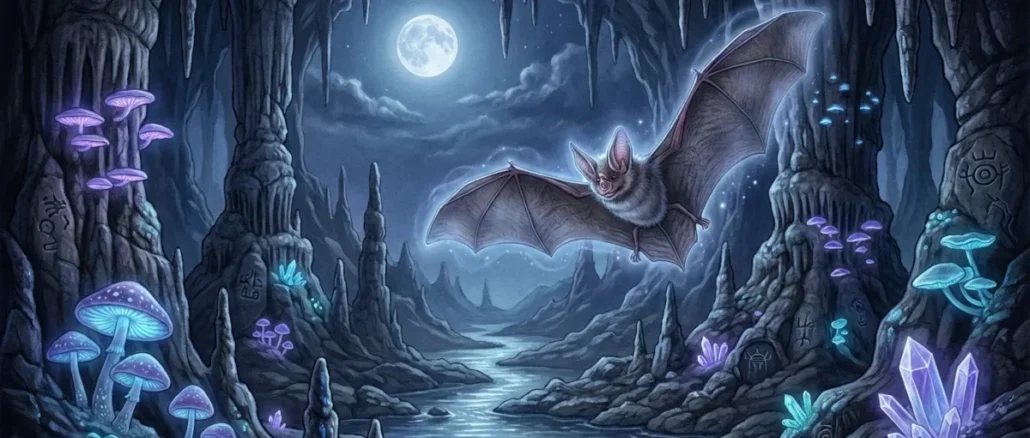 krafttier fledermaus bedeutung transformation und neuanfang 1773057604963