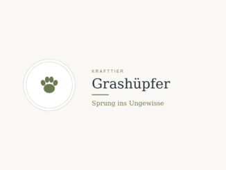 Krafttier Grashüpfer: Bedeutung und Botschaft