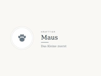 Krafttier Maus: Bedeutung und Botschaft