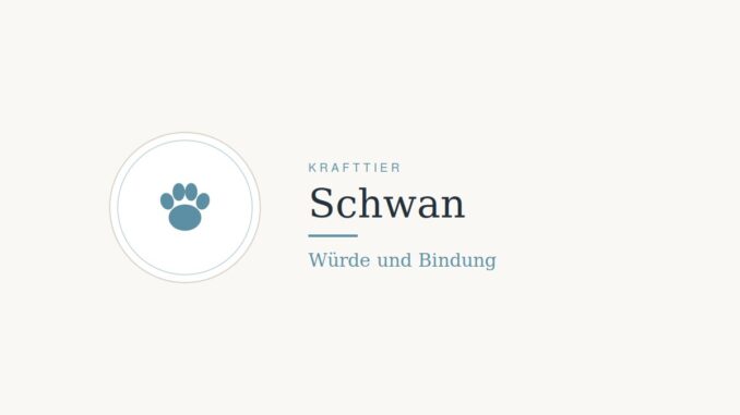 Krafttier Schwan: Bedeutung und Botschaft