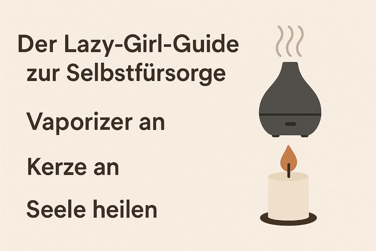 Der Lazy-Girl-Guide zur Selbstfürsorge: Vaporizer an, Kerze an, Seele heilen 2 lazy girl 1