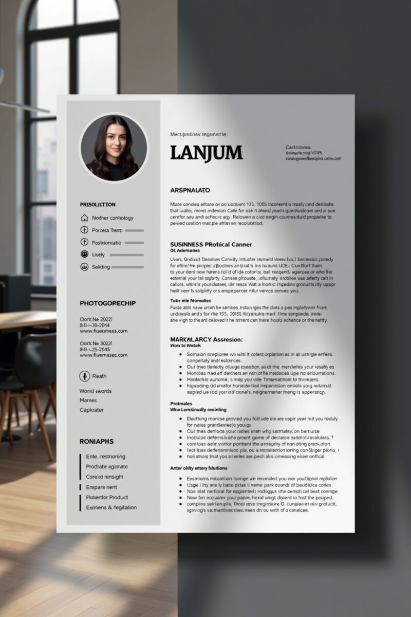 8 Lebenslauf Vorlagen für die perfekte Bewerbung 7 lebenslauf vorlagen outline 7