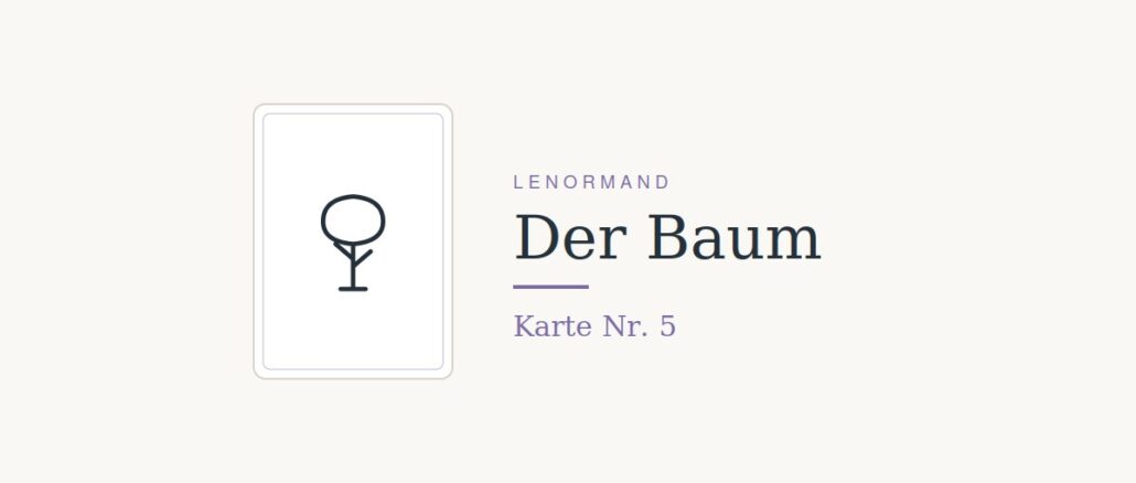 lenormand 05 baum