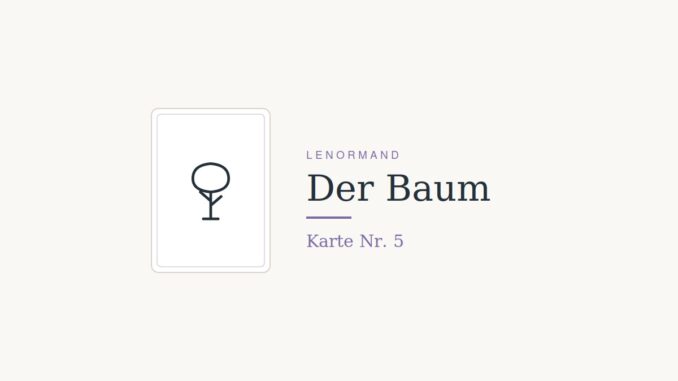 lenormand 05 baum