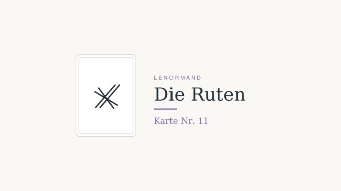 lenormand 11 ruten