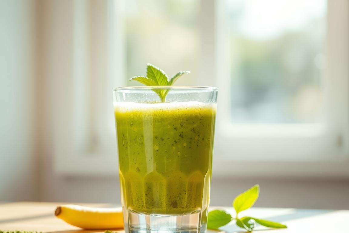 matcha smoothie