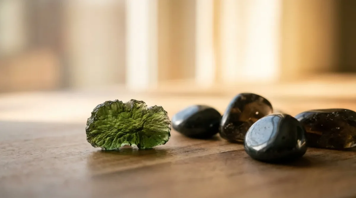 Erdung mit Heilsteinen im Alltag