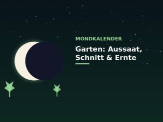 Mondkalender Garten
