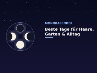 Mondkalender Übersicht