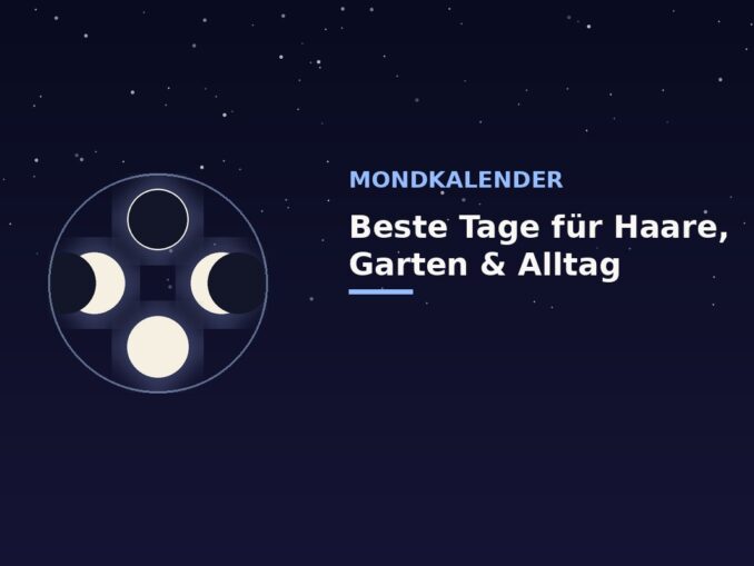 Mondkalender Übersicht