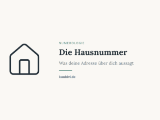 Die Hausnummer – Was deine Adresse über dich aussagt