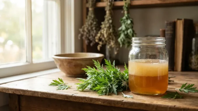Oxymel-Rezept mit Beifuß aus der alten Pflanzenheilkunde