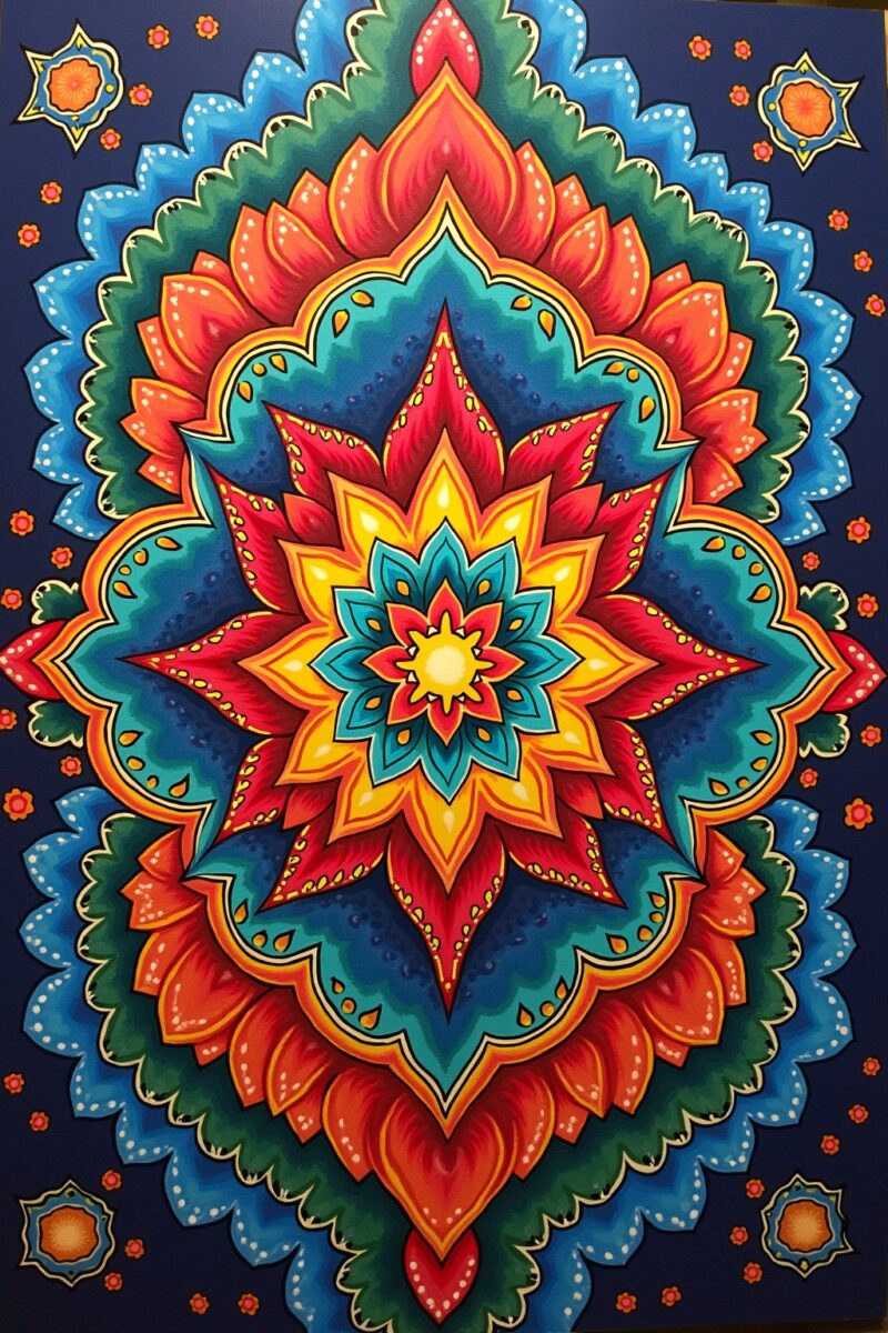 8 Spirituelle Kunst Ideen für inneren Frieden 3 spirituelle kunst outline 3