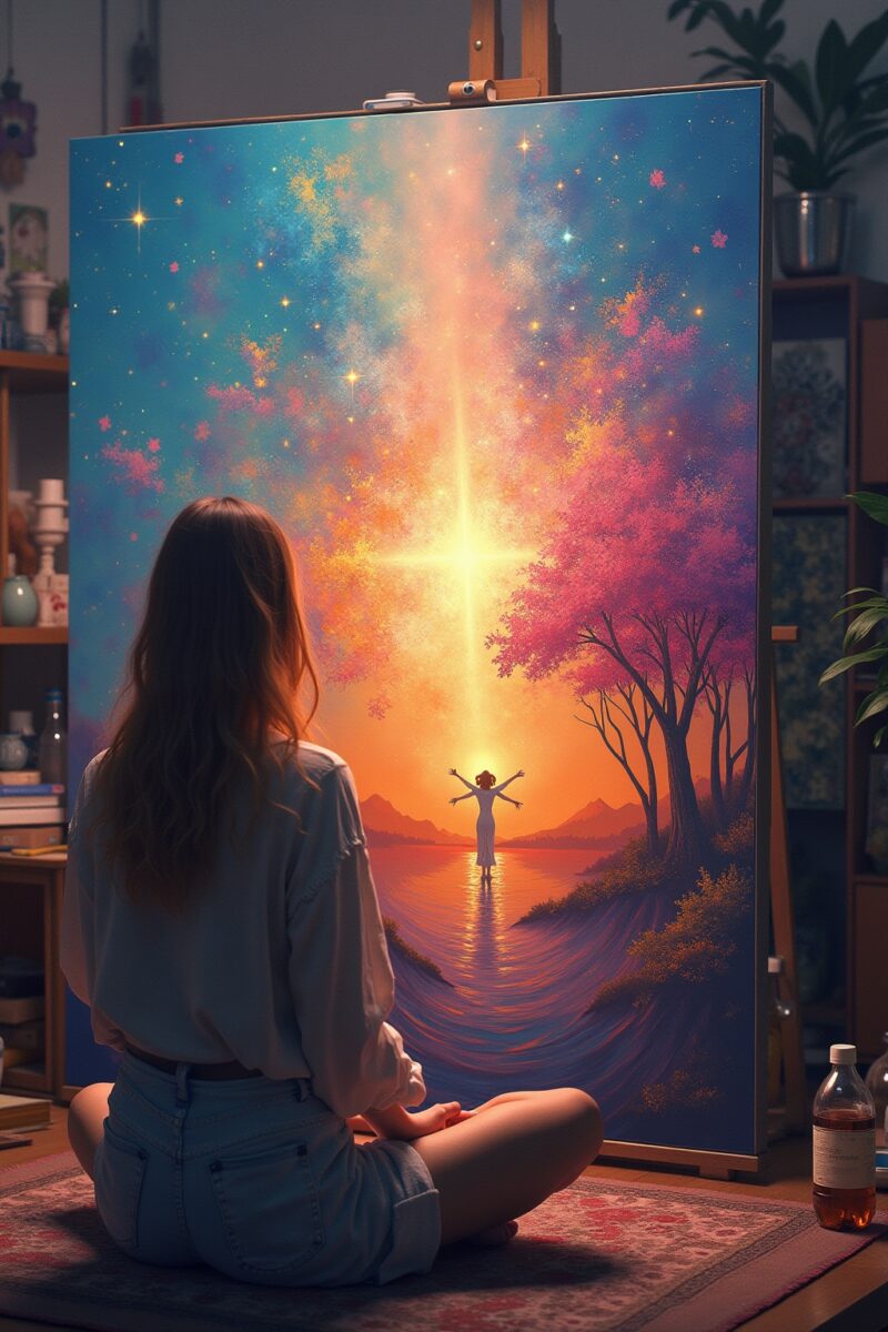 8 Spirituelle Kunst Ideen für inneren Frieden 6 spirituelle kunst outline 6
