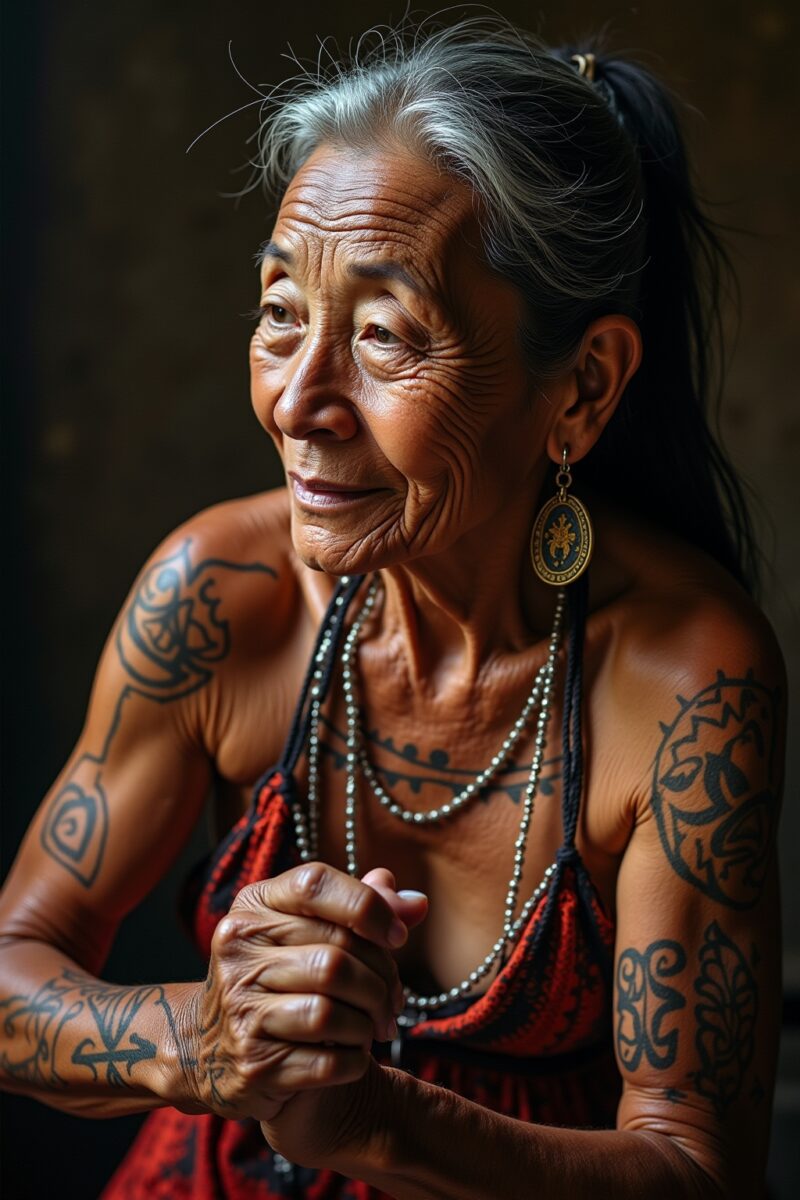 8 spirituelle Tattoos für Frauen, die inspirieren 4 spirituelle tattoos frauen outline 4