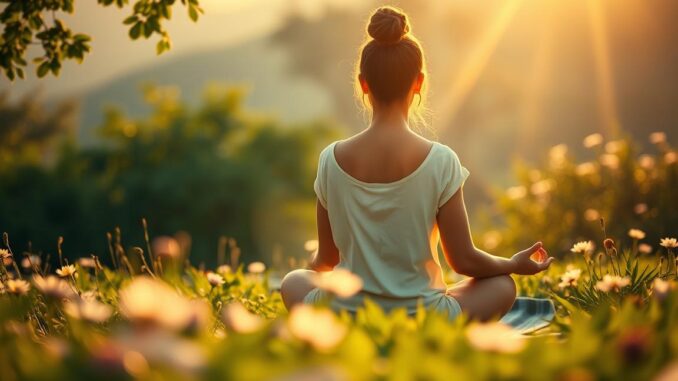 spirituelles Wachstum durch Yoga