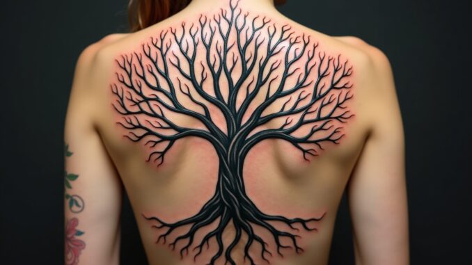 tattoo lebensbaum frau-Titel