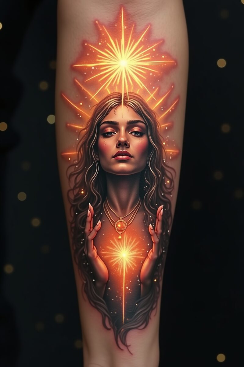 tattoo spirituell outline 2