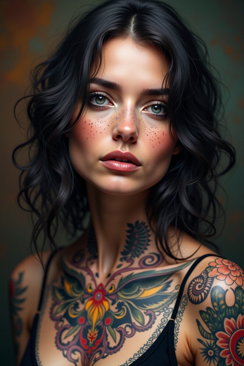 tattoos mit bedeutung leben outline 1