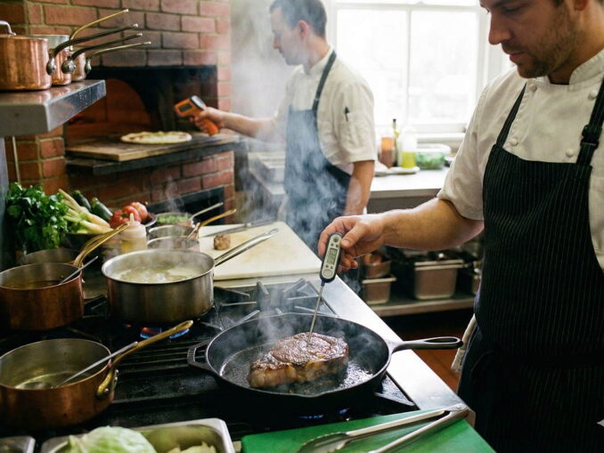 temperatur beim kochen