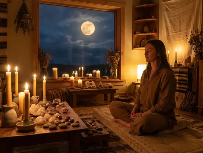 vollmond ritual und neumond rituale spirituelle praktiken nach mondphasen 1772020803228
