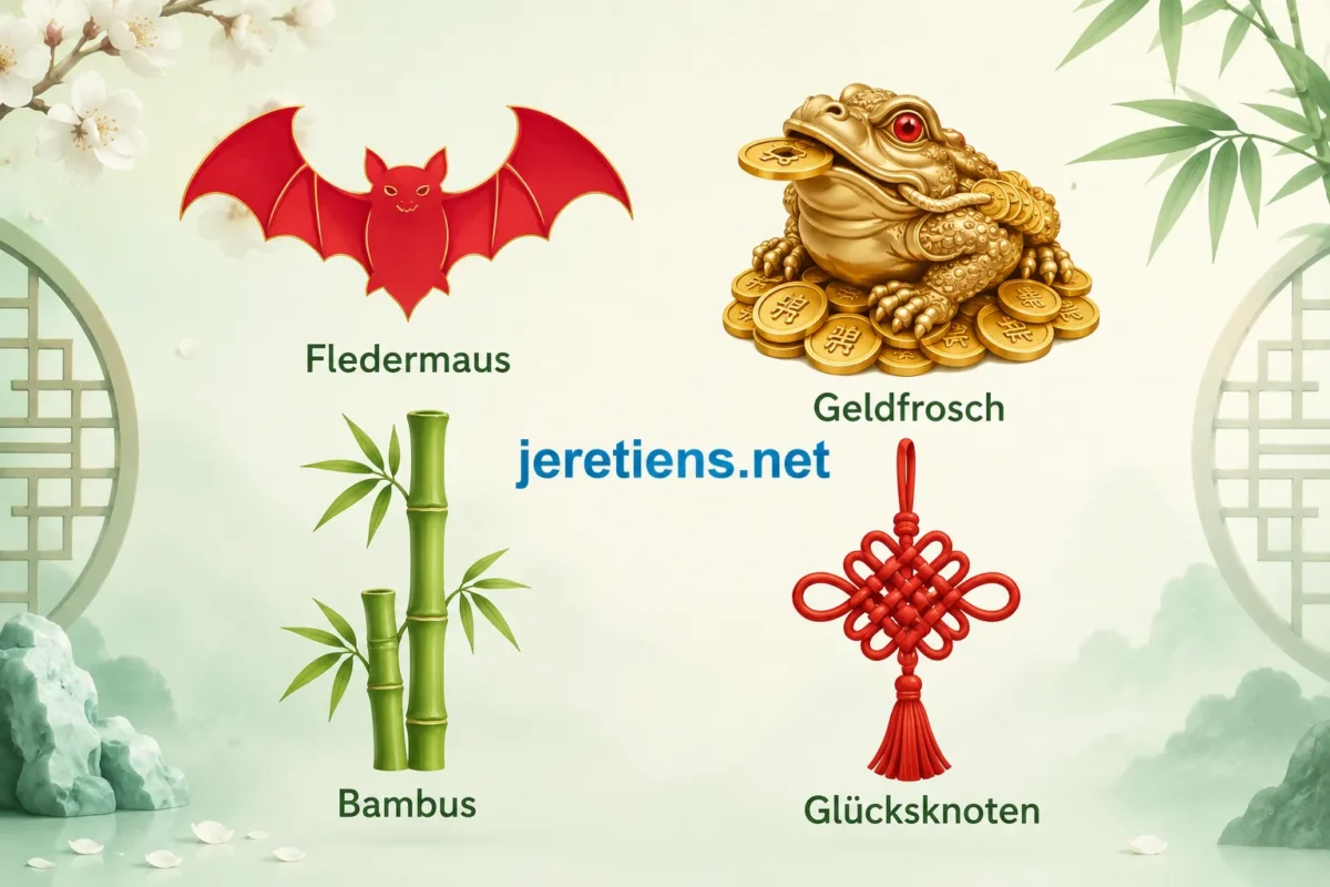 Glücksmünzen und der chinesische Knoten
