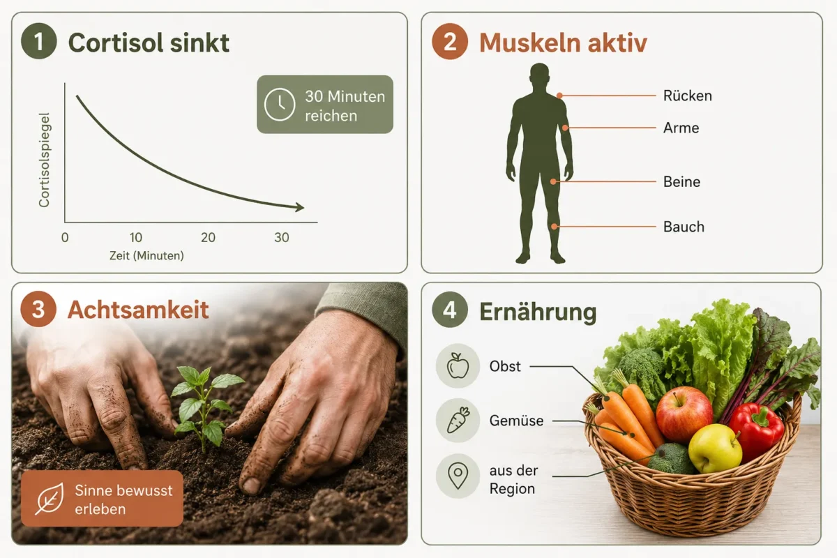 Gartenarbeit als Gesundheitsbooster: Was die Wissenschaft sagt